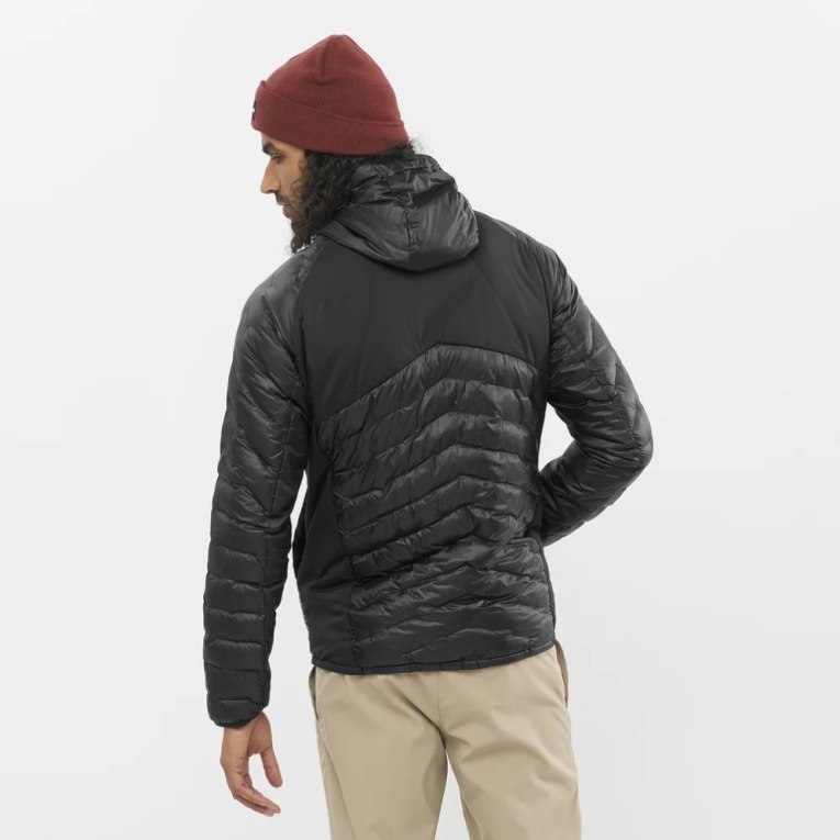 Black Salomon Outline Primaloft Men's Insulated Jackets | PH 96820K